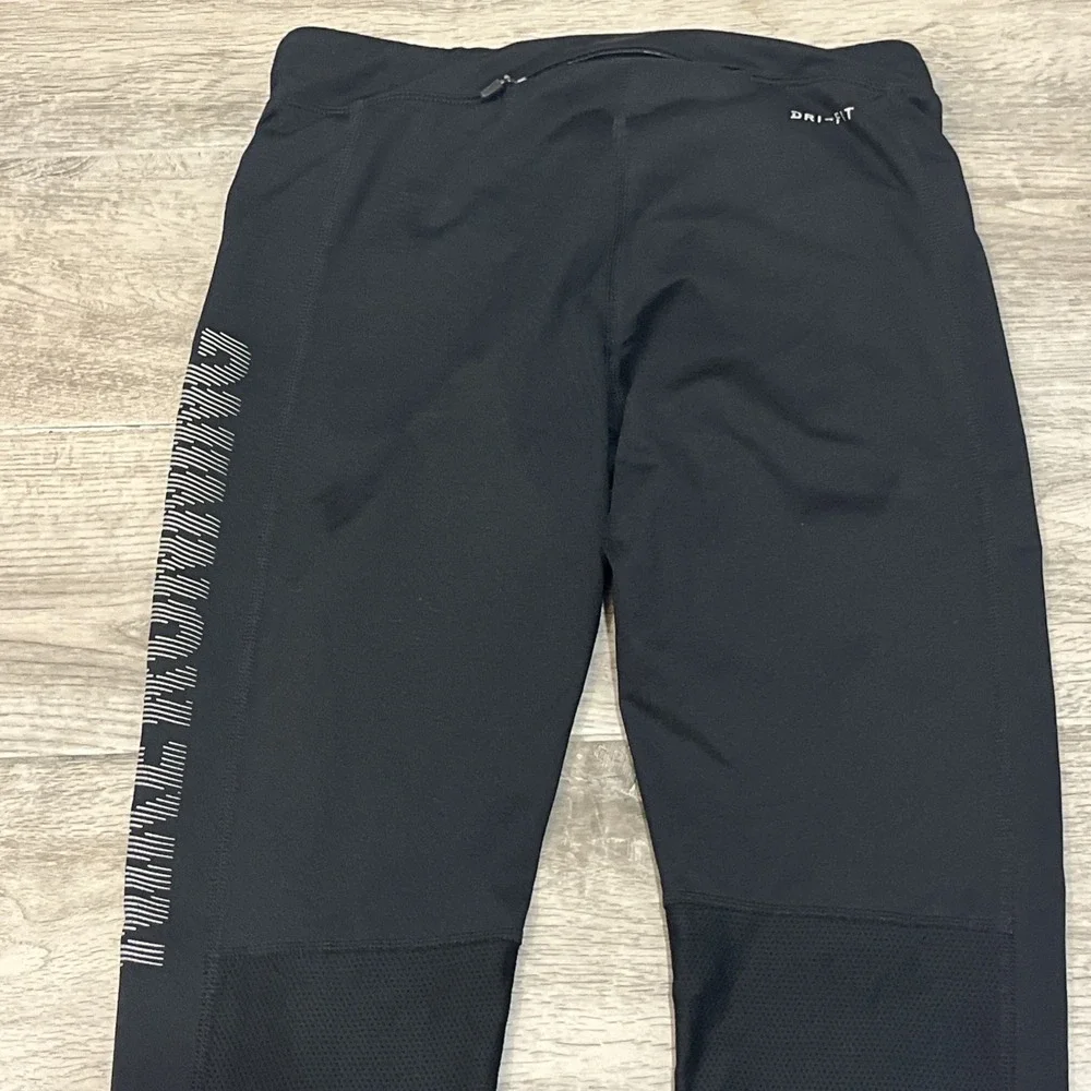 Nike Running Women's‎ Running Athletic Pants Black Zip Ankle Size XS 829130-010